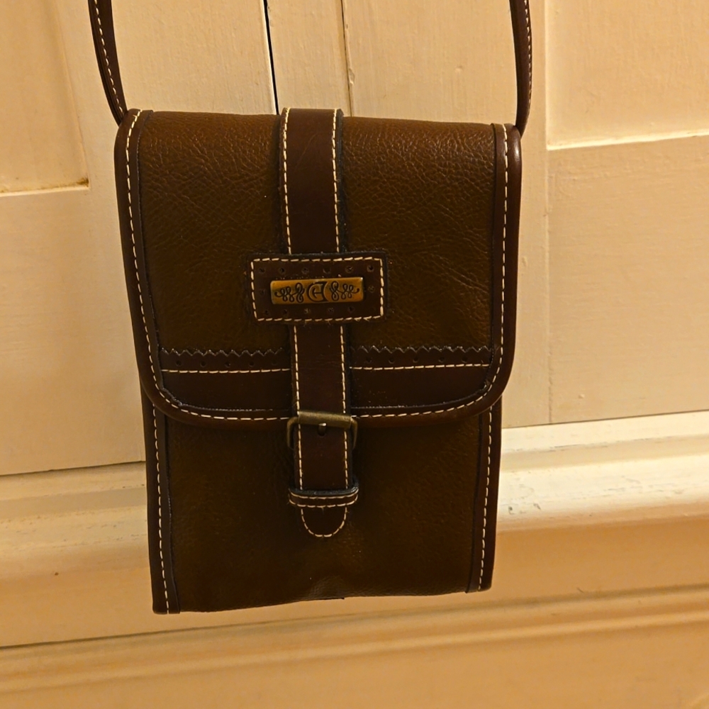 Chateau brown mini bag